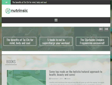 Tablet Screenshot of nutrinsic.com